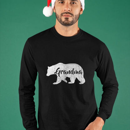 Best Grandma Shirt, Proud Grandma Unisex T-Shirt/Hoodie/Sweatshirt HLT00 - Women's Grandma Bear T-Shirt Outdoors Family Tee for Grandma T-Shirt
