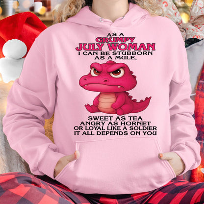 July - Grumpy Old Woman - Perfect Gift For Women - HLT07 (SKU09-31-07)