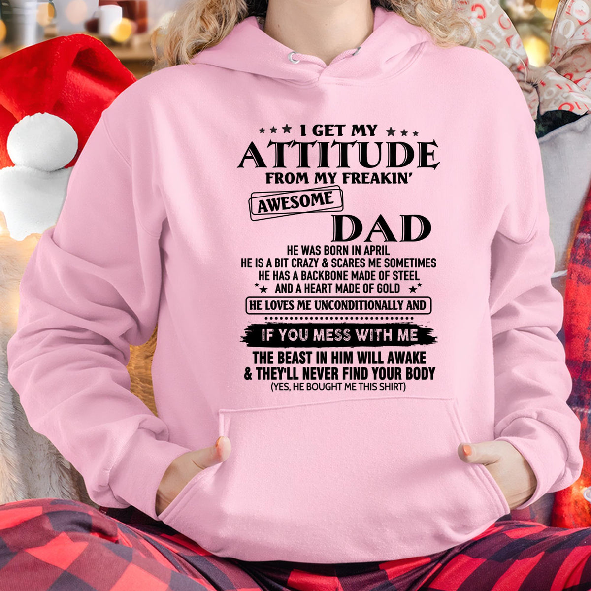 April - Gift For Son and Daughter From Dad - HLT04 - (SKU-TDADC-04)