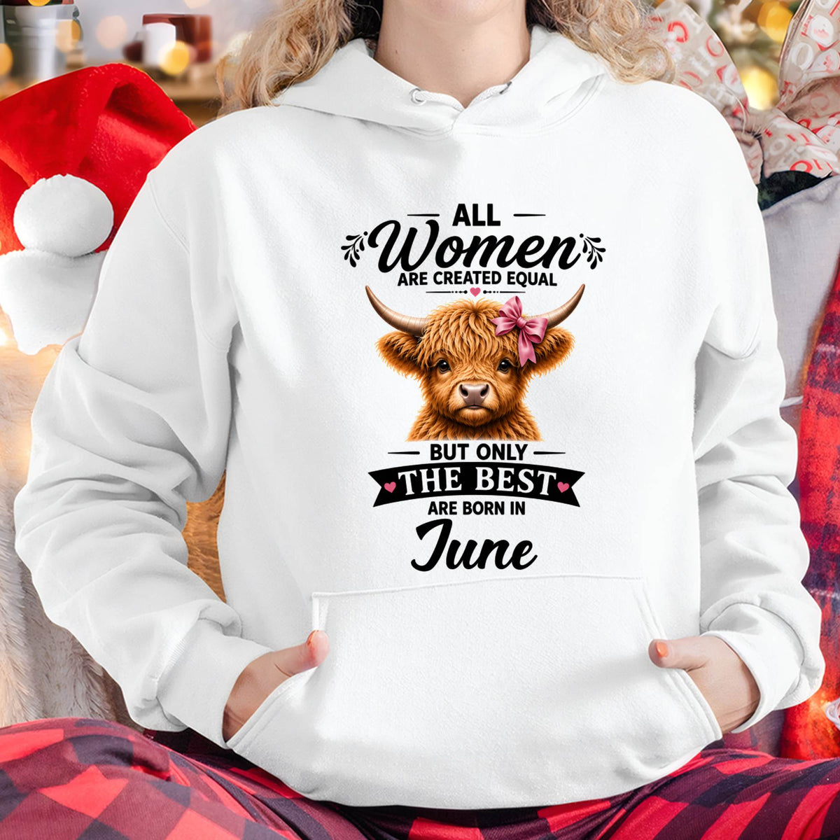 JUNE, WOMEN ARE CREATED EQUAL - SHIRT FOR WOMEN - HLT06 (SKU2608-14-06)