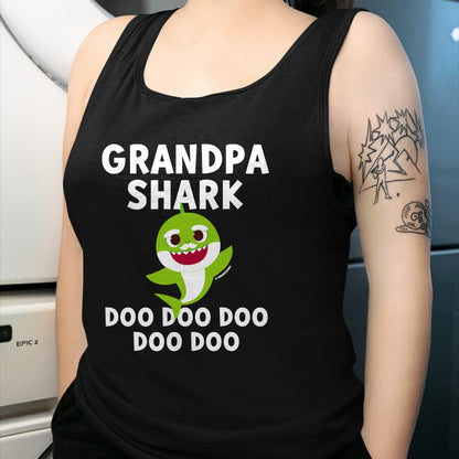 Best Grandpa Shirt, Proud Grandpa Unisex T-Shirt/Hoodie/Sweatshirt HLT00 - Pinkfong Grandpa Shark Official T-shirt T-Shirt