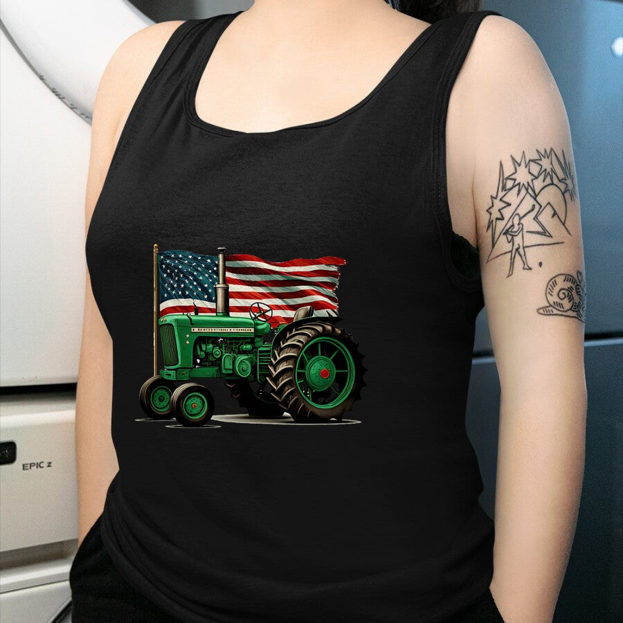 Best Farmer Life Shirt, Funny Farmer UnisexT-Shirt/Hoodie/Sweatshirt HLT00 - Agriculture Farm Tractor USA Flag Tractor American Farm USA T-Shirt
