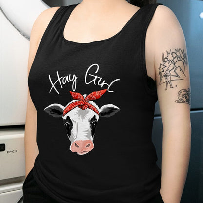 Best Farmer Life Shirt, Funny Farmer UnisexT-Shirt/Hoodie/Sweatshirt HLT00 - Hay Girl Farmer Funny Cattle Cow Farm Lovers Gift Women Kids T-Shirt Small