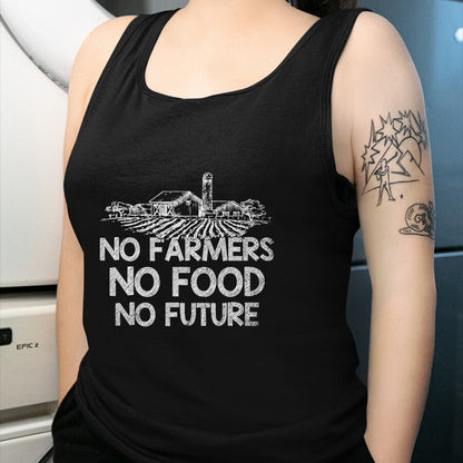 Best Farmer Life Shirt, Funny Farmer UnisexT-Shirt/Hoodie/Sweatshirt HLT00 - Farmer Country Farm Animal Gift Idea No Farmers No Food No Future Farmer T-Shirt
