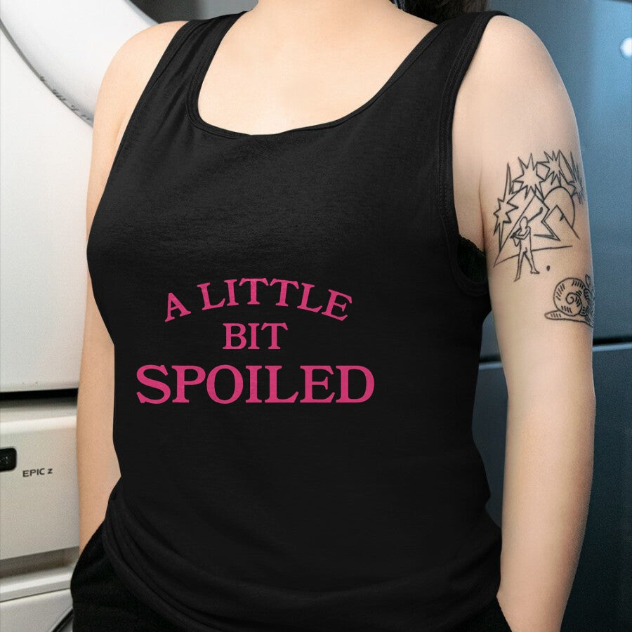 Best Wife Shirt, Wife and Husband Unisex T-Shirt/Hoodie/Sweatshirt HLT00 - A little bit spoiled T-Shirt