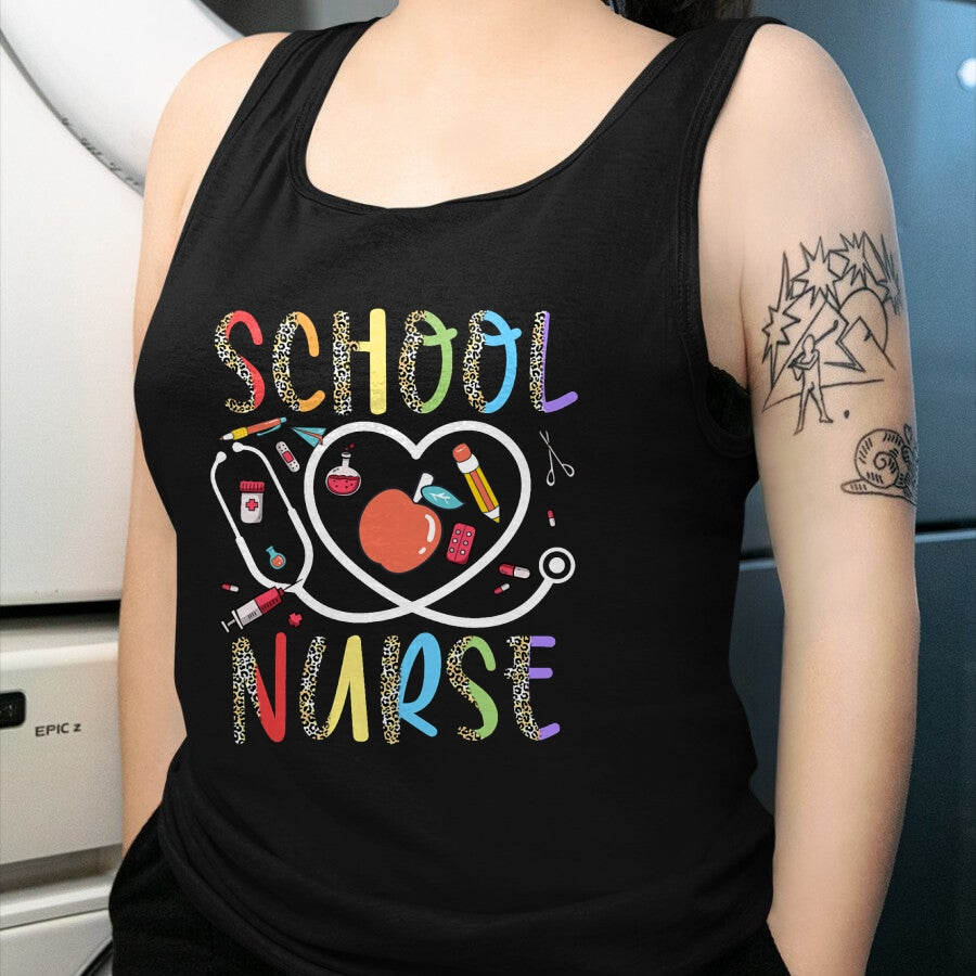 Funny Nurse Shirt, Nurse Unisex T-Shirt/Hoodie/Sweatshirt HLT00 - School Nurse Appreciation Nursing Nurse Day & Nurse Week T-Shirt