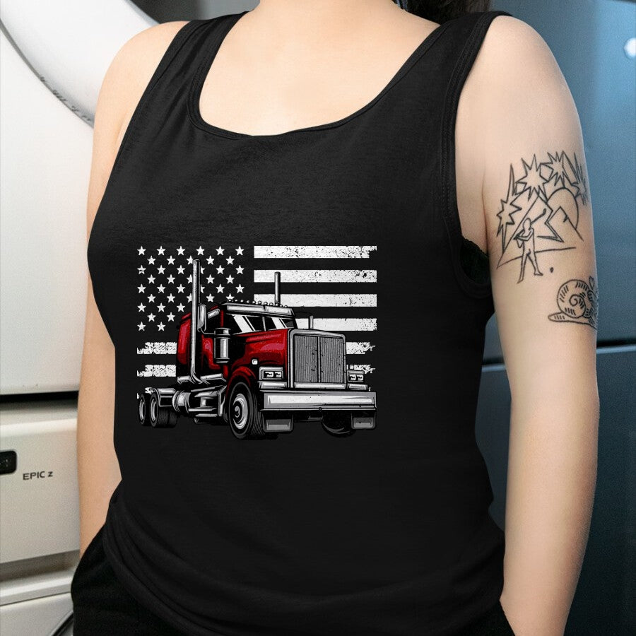 Best Truck Driver Life Shirt, Funny Trucker UnisexT-Shirt/Hoodie/Sweatshirt HLT00 - Cool Truck Design for Men Women Trucker Vehicle Truck Driver T-Shirt, Men, Black, X-Large