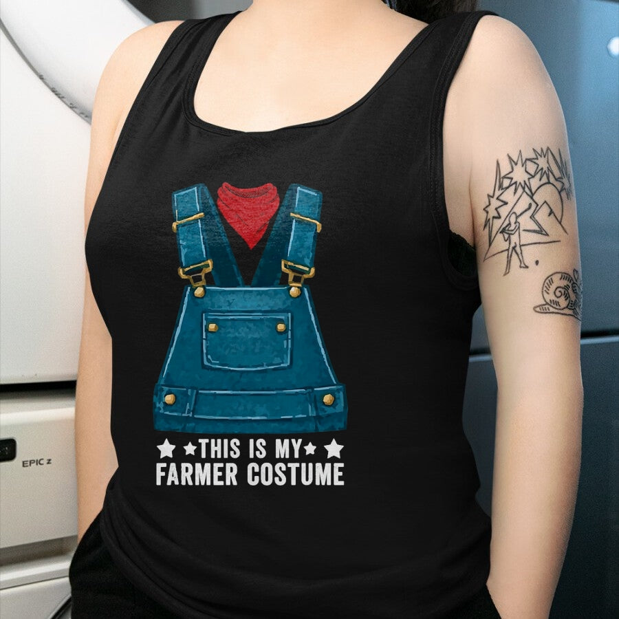 Best Farmer Life Shirt, Funny Farmer UnisexT-Shirt/Hoodie/Sweatshirt HLT00 - This is My Farmer Costume Halloween Funny Farm Farming T-Shirt, Men, Black, X-Large