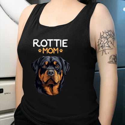 Dog Love Shirt, Dog Lover Gift T-Shirt/Hoodie/Sweatshirt HLT00 - Rottie Mom Rottweiler Dog Mama T-Shirt