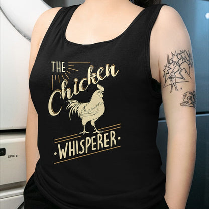Best Farmer Life Shirt, Funny Farmer UnisexT-Shirt/Hoodie/Sweatshirt HLT00 - The Chicken Whisperer Funny Chicken Lover Farming T-Shirt T-Shirt