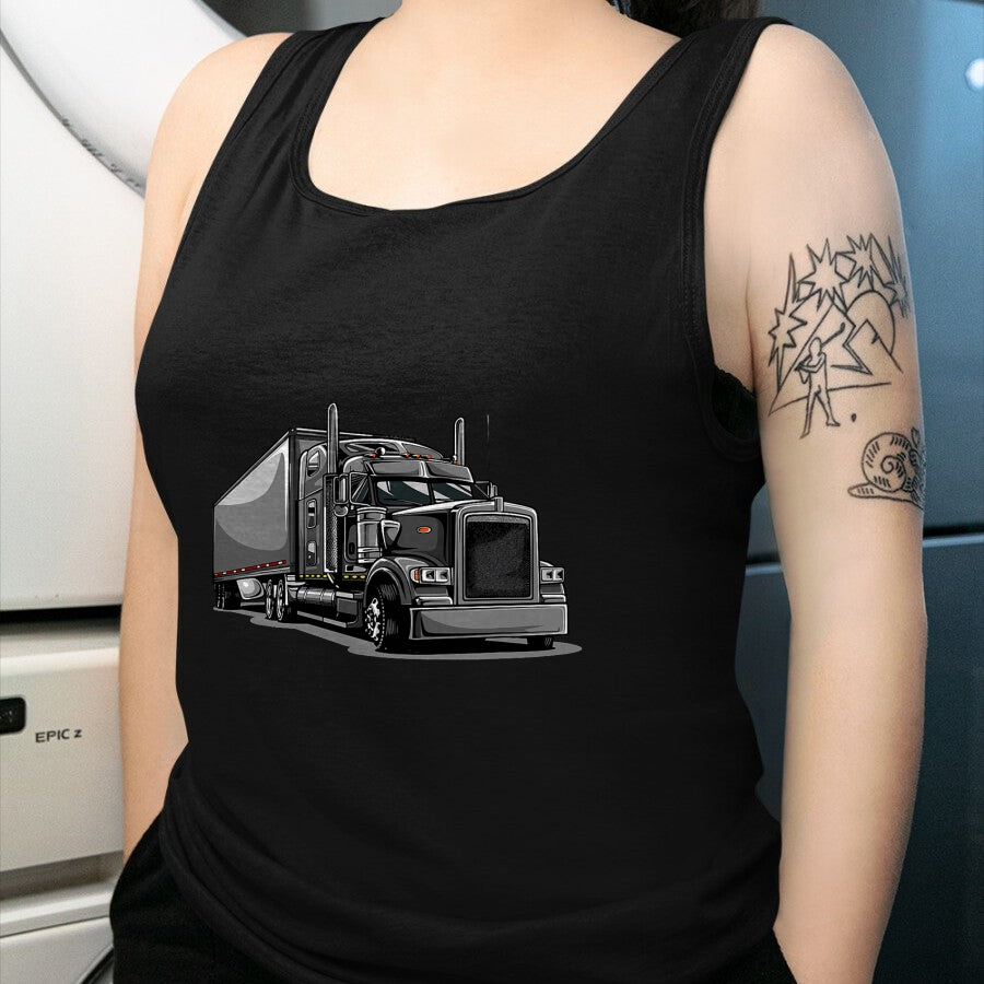 Best Truck Driver Life Shirt, Funny Trucker UnisexT-Shirt/Hoodie/Sweatshirt HLT00 - Semi Truck Driver T-Shirt (4)