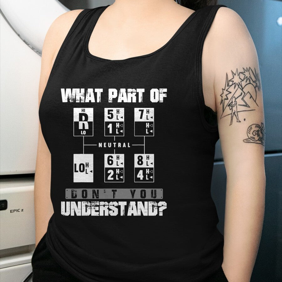 Best Truck Driver Life Shirt, Funny Trucker UnisexT-Shirt/Hoodie/Sweatshirt HLT00 - Funny Truck Driver Shirt, 18 Speed Gear T-Shirt