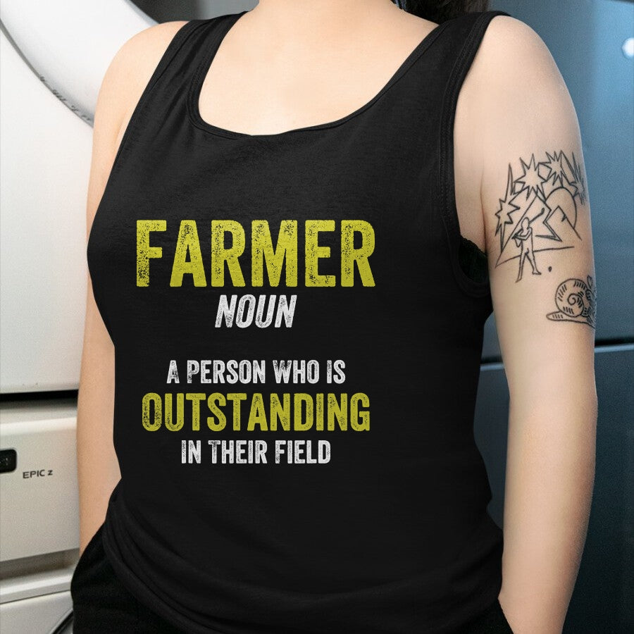 Best Farmer Life Shirt, Funny Farmer UnisexT-Shirt/Hoodie/Sweatshirt HLT00 - Farmer Outstanding In Their Field Farming Gift For Farmers T-Shirt