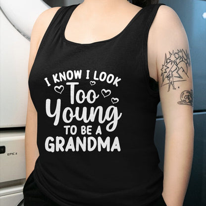 Best Grandma Shirt, Proud Grandma Unisex T-Shirt/Hoodie/Sweatshirt HLT00 - Funny Grandma To Be Art For Grandmother Grammy Women Grandma T-Shirt