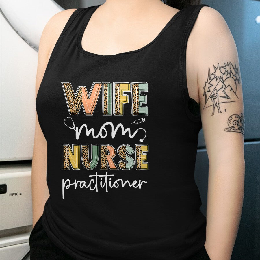 Funny Nurse Shirt, Nurse Unisex T-Shirt/Hoodie/Sweatshirt HLT00 - Wife Mom Nurse Shirt, Funny Mothers Day For Women T-Shirt