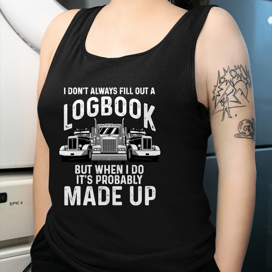 Best Truck Driver Life Shirt, Funny Trucker UnisexT-Shirt/Hoodie/Sweatshirt HLT00 - Best Truck Driver Art For Men Dad Women Trucking CDL Trucker T-Shirt (6)