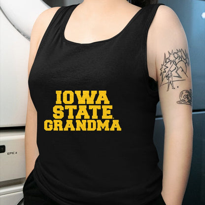 Best Grandma Shirt, Proud Grandma Unisex T-Shirt/Hoodie/Sweatshirt HLT00 - Iowa State University Cyclones Grandma T-Shirt