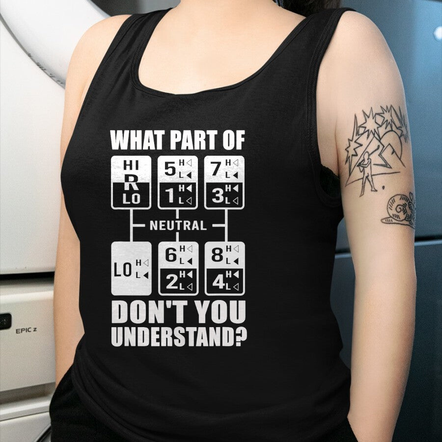 Best Truck Driver Life Shirt, Funny Trucker UnisexT-Shirt/Hoodie/Sweatshirt HLT00 - Funny Truck Driver For Men Women Truck Manual Transmission T-Shirt