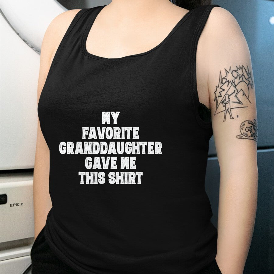 Best Grandpa Shirt, Proud Grandpa Unisex T-Shirt/Hoodie/Sweatshirt HLT00 - Grandpa and Grandma Funny Shirt from Granddaughter T-Shirt