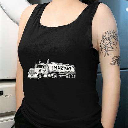 Best Truck Driver Life Shirt, Funny Trucker UnisexT-Shirt/Hoodie/Sweatshirt HLT00 - Hazmat Tanker Truck T-Shirt