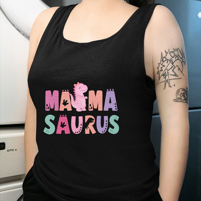 Best Dinosaur Lover Shirt, Funny Dinosaur UnisexT-Shirt/Hoodie/Sweatshirt HLT00 - Mama Saurus Mom Dinosaur Three Rex Birthday Boy Girl T-Shirt