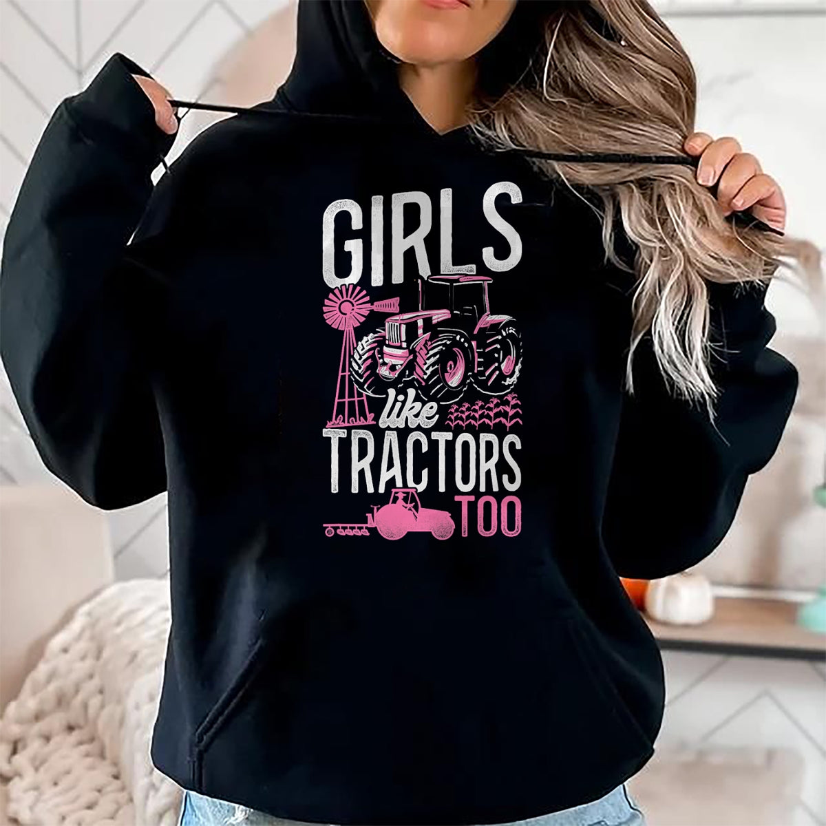 Best Farmer Life Shirt, Funny Farmer UnisexT-Shirt/Hoodie/Sweatshirt HLT00 - Farming Farmer Girl Tractor Tractor Vintage Girls Like T-Shirt