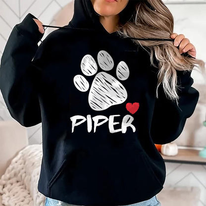Dog Love Shirt, Dog Lover Gift T-Shirt/Hoodie/Sweatshirt HLT00 - Piper My Dog Piper I love My Dog Piper Puppy Love Dog Lover T-Shirt