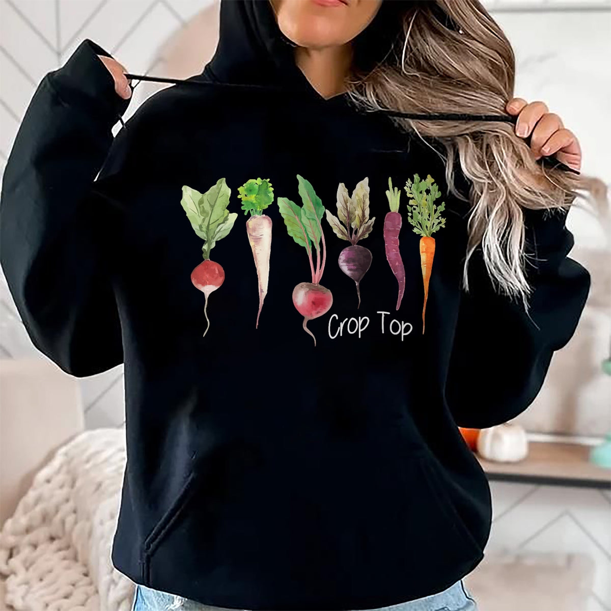 Best Farmer Life Shirt, Funny Farmer UnisexT-Shirt/Hoodie/Sweatshirt HLT00 - Crop Top Funny Gardening Pun Vegetable Art T-Shirt