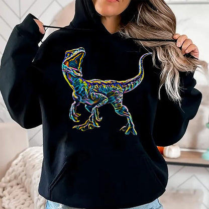 Best Dinosaur Lover Shirt, Funny Dinosaur UnisexT-Shirt/Hoodie/Sweatshirt HLT00 - Velociraptor Raptor Dinosaur T-Shirt