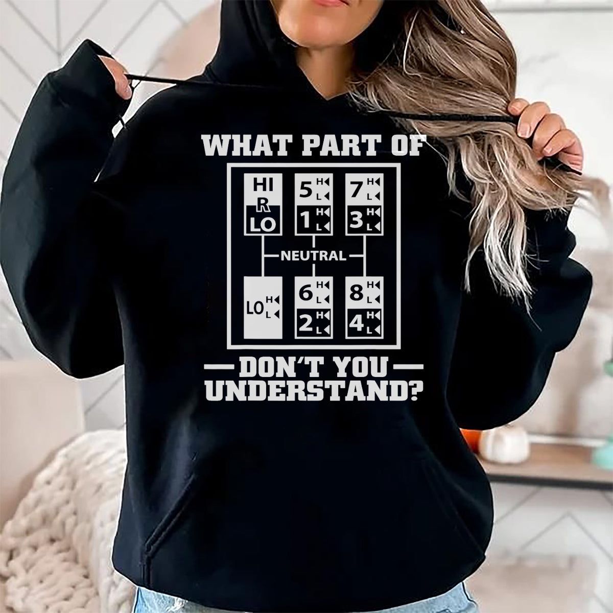 Best Truck Driver Life Shirt, Funny Trucker UnisexT-Shirt/Hoodie/Sweatshirt HLT00 - Funny Trucker Design for Men Big Rig Trucker Truck Driver T-Shirt (1)
