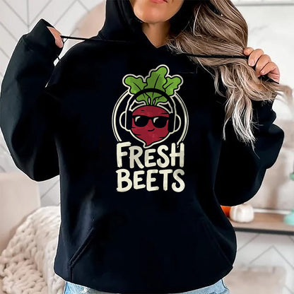 Best Farmer Life Shirt, Funny Farmer UnisexT-Shirt/Hoodie/Sweatshirt HLT00 - Fresh Beets Funny Beet Vegetable Farm Farmer Farming Tee T-Shirt