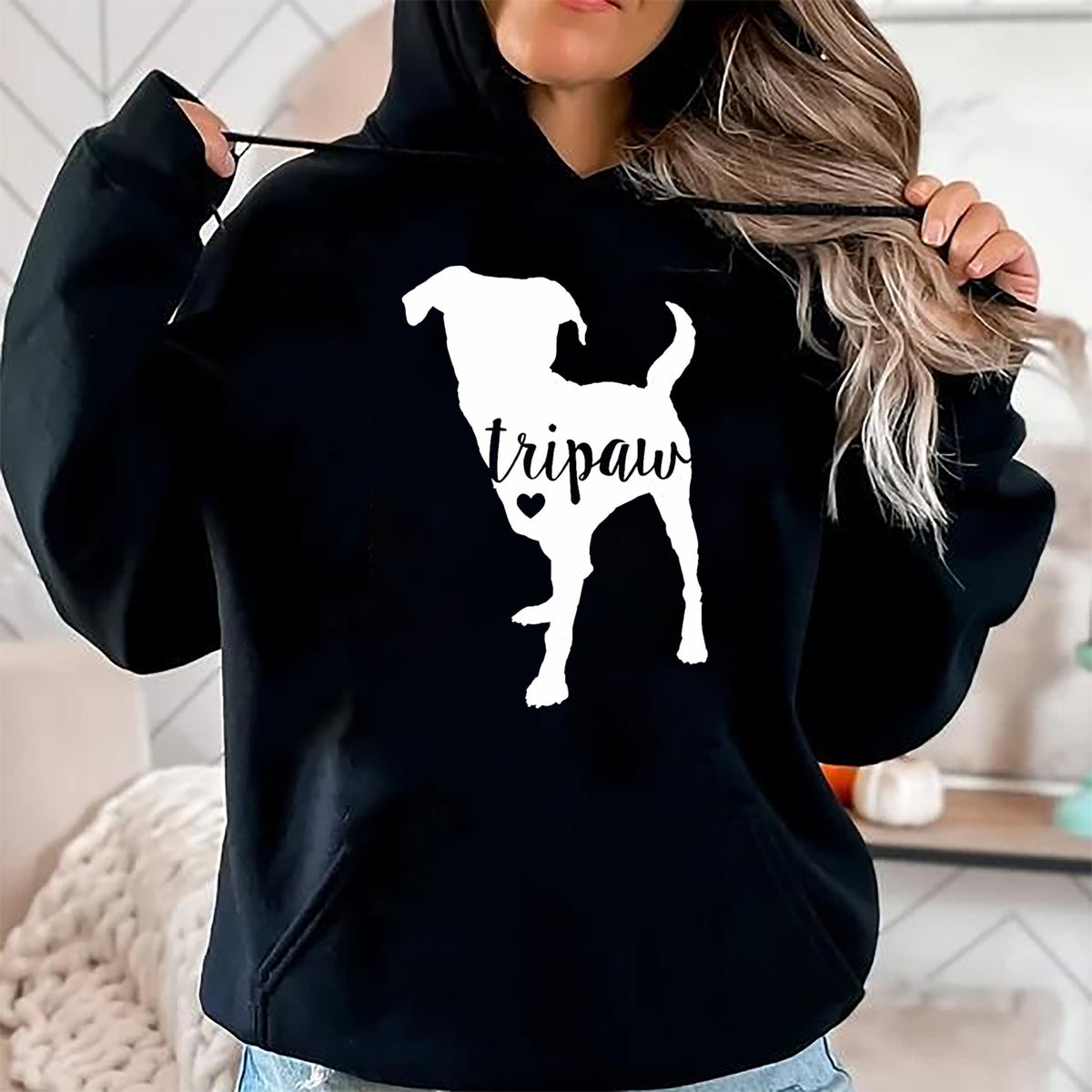 Dog Love Shirt, Dog Lover Gift T-Shirt/Hoodie/Sweatshirt HLT00 - Tripaw Dog, Three Legged Dog, Tripaw Mom, Tripod Dog T-Shirt