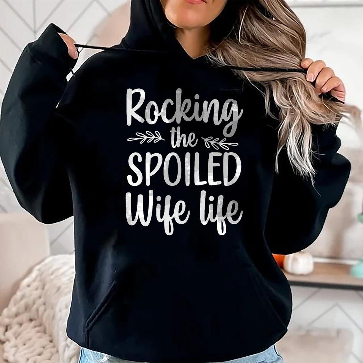 Best Wife Shirt, Wife and Husband Unisex T-Shirt/Hoodie/Sweatshirt HLT00 - Gift for wife T shirt, spoiled wife   Funny Spoiled Wife Art For Women Girls Husband Spoiled Wife Pr (27)