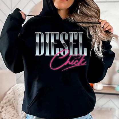 Best Truck Driver Life Shirt, Funny Trucker UnisexT-Shirt/Hoodie/Sweatshirt HLT00 - Diesel Chick Trucker Truck Driver Funny Women Retro Vintage T-Shirt (1)