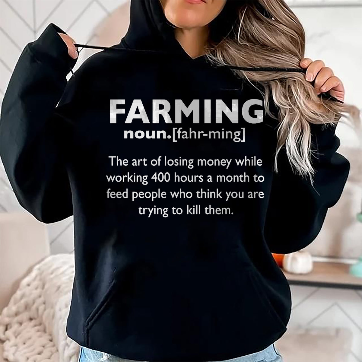 Best Farmer Life Shirt, Funny Farmer UnisexT-Shirt/Hoodie/Sweatshirt HLT00 - Farming Definition T-Shirt Noun Gift - Funny Farmer Gift T-Shirt