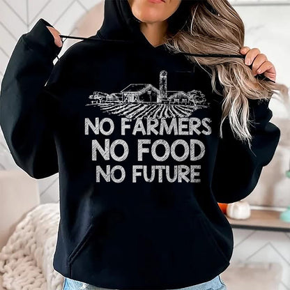 Best Farmer Life Shirt, Funny Farmer UnisexT-Shirt/Hoodie/Sweatshirt HLT00 - Farmer Country Farm Animal Gift Idea No Farmers No Food No Future Farmer T-Shirt
