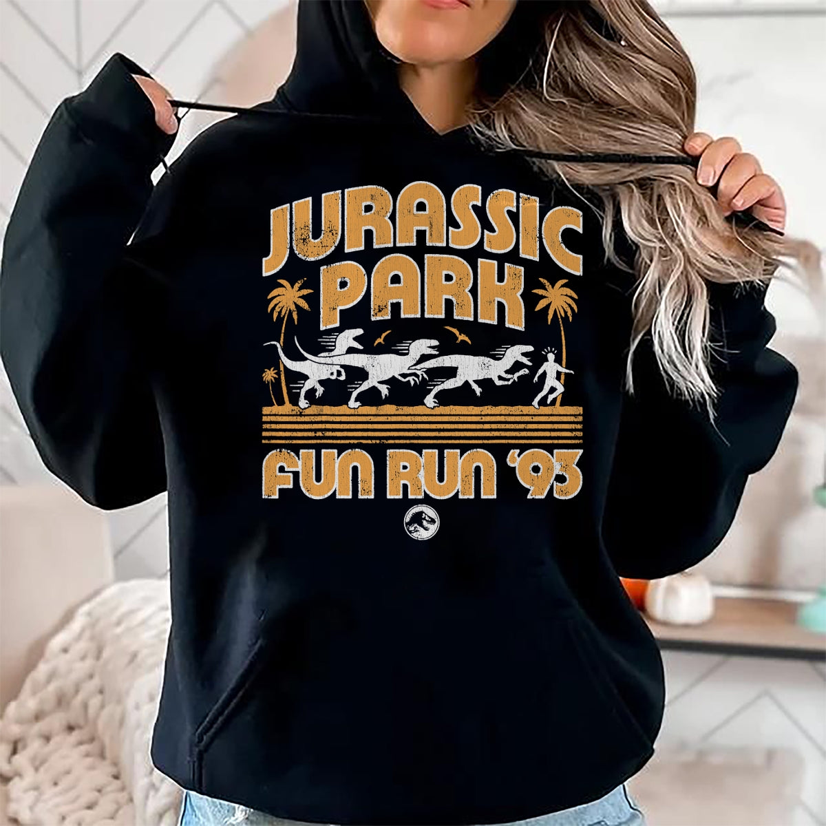 Best Dinosaur Lover Shirt, Funny Dinosaur UnisexT-Shirt/Hoodie/Sweatshirt HLT00 - Jurassic Park Fun Run _93 T-Shirt