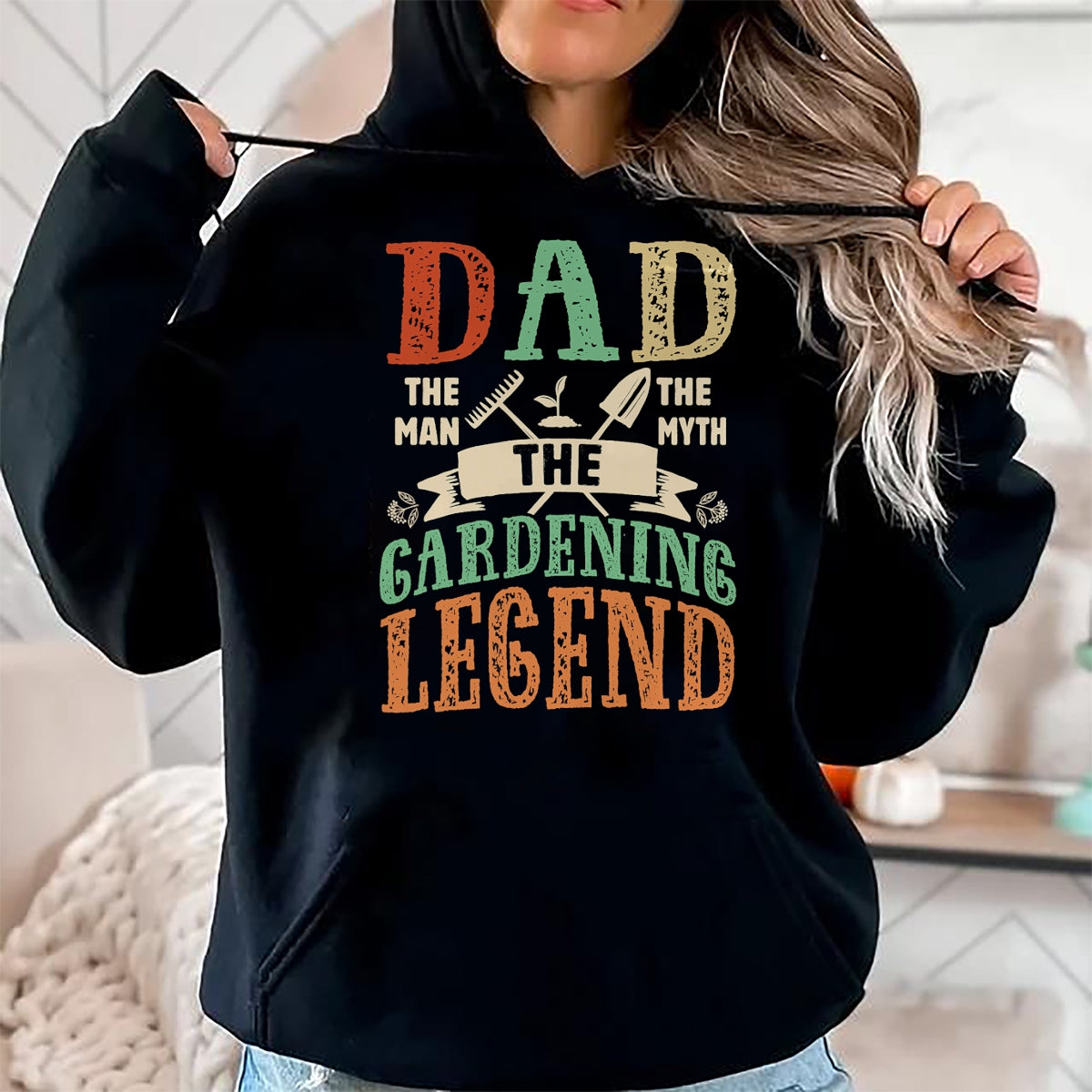 Best Farmer Life Shirt, Funny Farmer UnisexT-Shirt/Hoodie/Sweatshirt HLT00 - Dad The Man The Myth The Gardening Legend Father Gardener T-Shirt