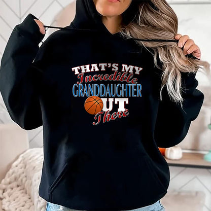 Best Grandpa Shirt, Proud Grandpa Unisex T-Shirt/Hoodie/Sweatshirt HLT00 - Awesome Basketball Granddaughter, Grandma & Grandpa T-Shirt