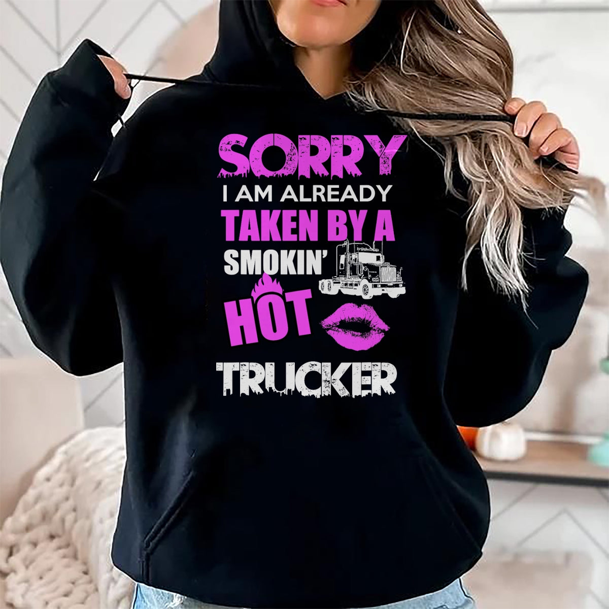 Best Truck Driver Life Shirt, Funny Trucker UnisexT-Shirt/Hoodie/Sweatshirt HLT00 - Funny Truck Driver Tee Trucker Wife Girlfriend Husband Gift T-Shirt