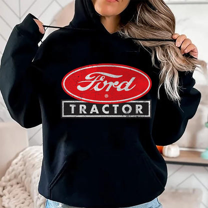 Best Farmer Life Shirt, Funny Farmer UnisexT-Shirt/Hoodie/Sweatshirt HLT00 - Ford Tractor Logo T-Shirt