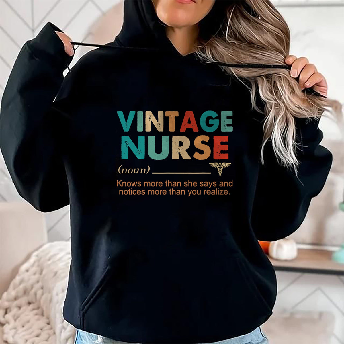Funny Nurse Shirt, Nurse Unisex T-Shirt/Hoodie/Sweatshirt HLT00 - Vintage nurse T-Shirt