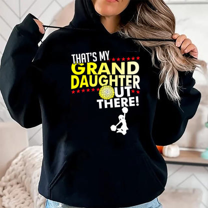 Best Grandpa Shirt, Proud Grandpa Unisex T-Shirt/Hoodie/Sweatshirt HLT00 - My Granddaughter - Cheerleader Grandpa & Grandma T Shirt T-Shirt