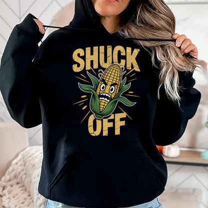 Best Farmer Life Shirt, Funny Farmer UnisexT-Shirt/Hoodie/Sweatshirt HLT00 - Shuck Off Corn Farmer T-Shirt