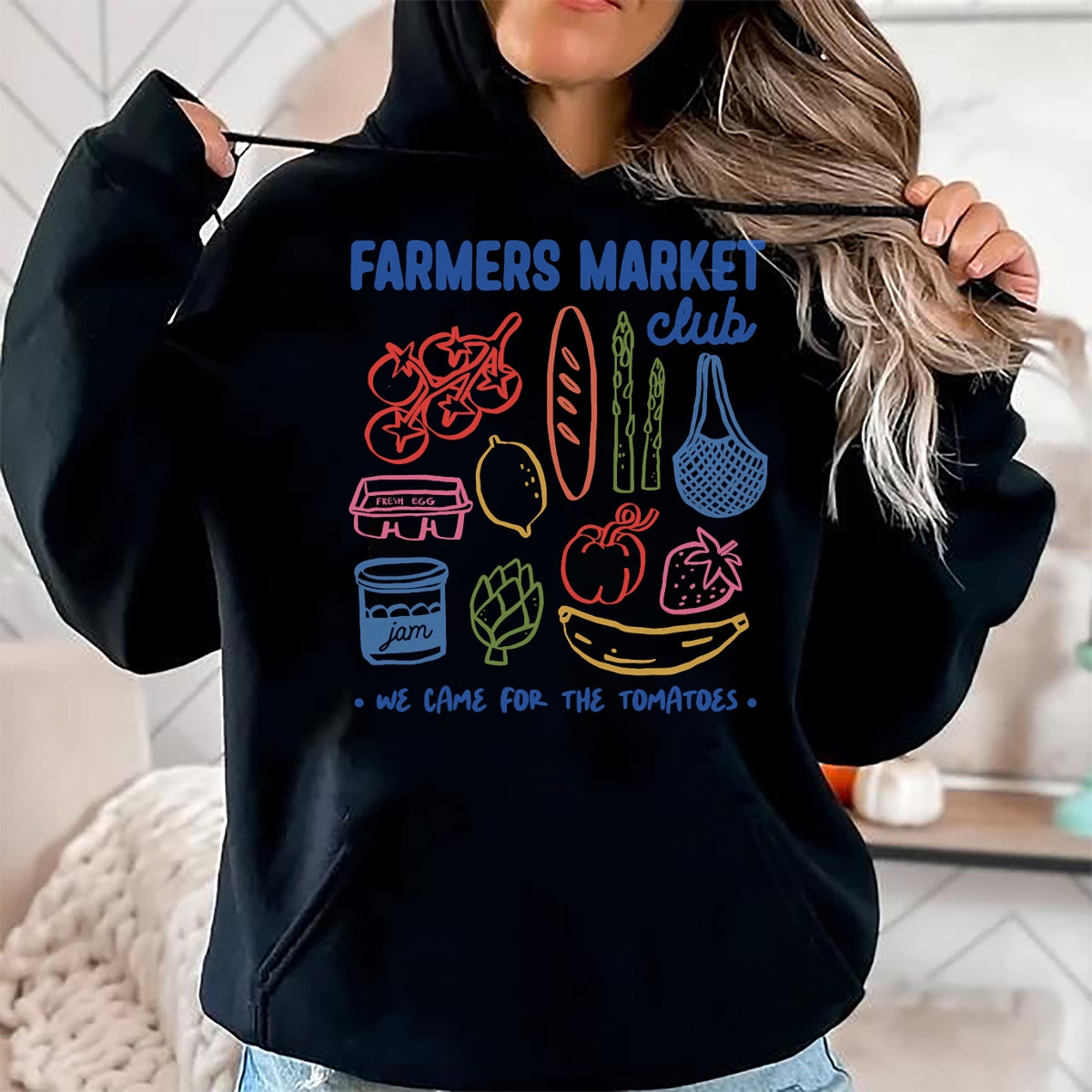 Best Farmer Life Shirt, Funny Farmer UnisexT-Shirt/Hoodie/Sweatshirt HLT00 - Farmers Market Club Fresh Veggies Foodie Cottagecore T-Shirt