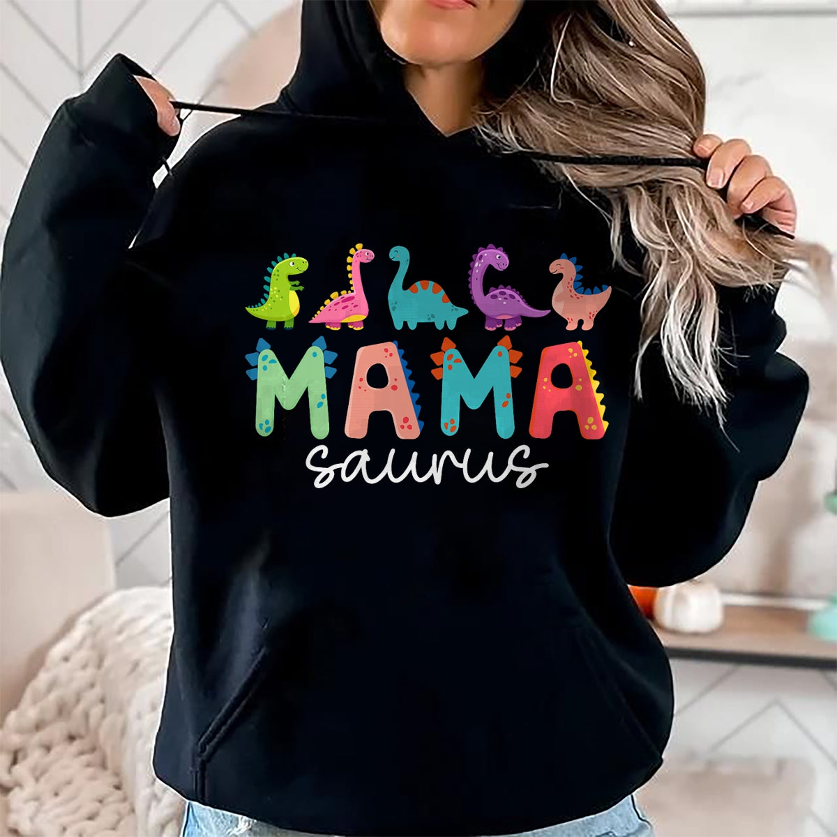 Best Dinosaur Lover Shirt, Funny Dinosaur UnisexT-Shirt/Hoodie/Sweatshirt HLT00 - Mamasaurus T Rex Dinosaur Mama Saurus Mother_s Day Mommy T-Shirt