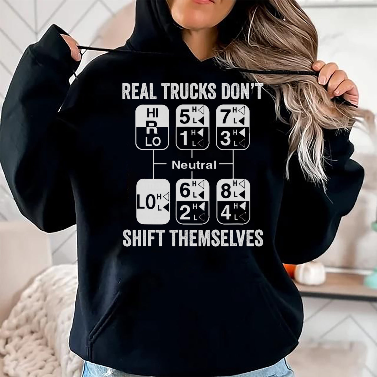 Best Truck Driver Life Shirt, Funny Trucker UnisexT-Shirt/Hoodie/Sweatshirt HLT00 - Trucker Semi Truck Driver T-Shirt