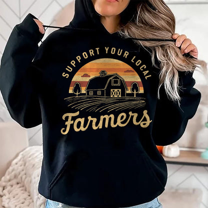 Best Farmer Life Shirt, Funny Farmer UnisexT-Shirt/Hoodie/Sweatshirt HLT00 - Farm Boys Shirts Support Your Local Farmers Farming Lover T-Shirt