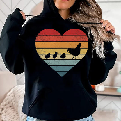 Best Farmer Life Shirt, Funny Farmer UnisexT-Shirt/Hoodie/Sweatshirt HLT00 - Chicken Lover Gifts Hen Farmer Retro Vintage Farm Animals T-Shirt