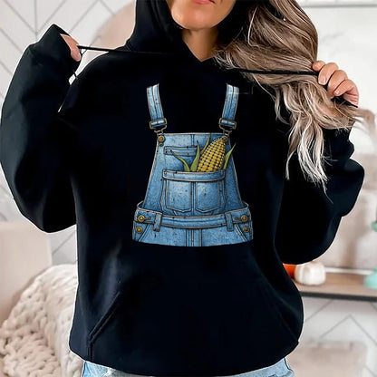 Best Farmer Life Shirt, Funny Farmer UnisexT-Shirt/Hoodie/Sweatshirt HLT00 - Halloween Overalls Corn Farm Costume Farmer Men Women Kids T-Shirt, Men, Black, Large
